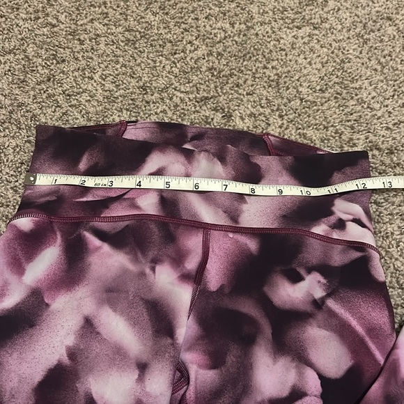 Lululemon Train Times Blush Blossom Alpine White Candy Pink Leggings - Picture 8 of 16